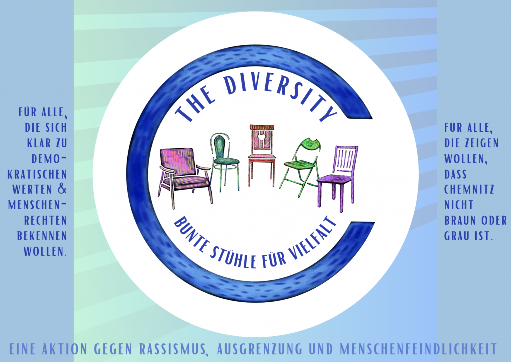 Aktion "C the diversity - Bunte Stühle für Vielfalt"