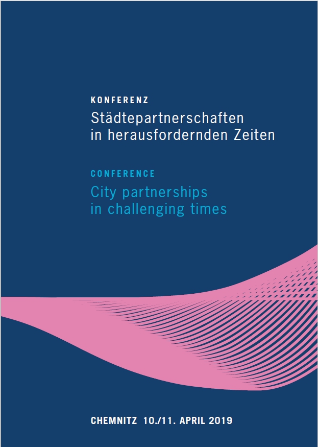 Programm der Partnerstädtekonferenz in Chemnitz