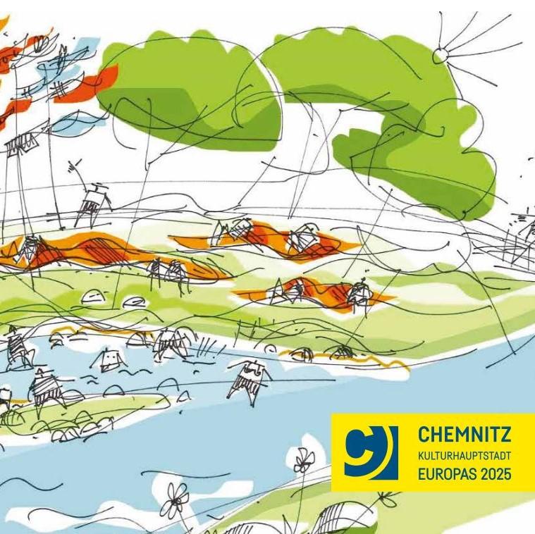 Skizze zum ehemaligen Flussbad Altchemnitz