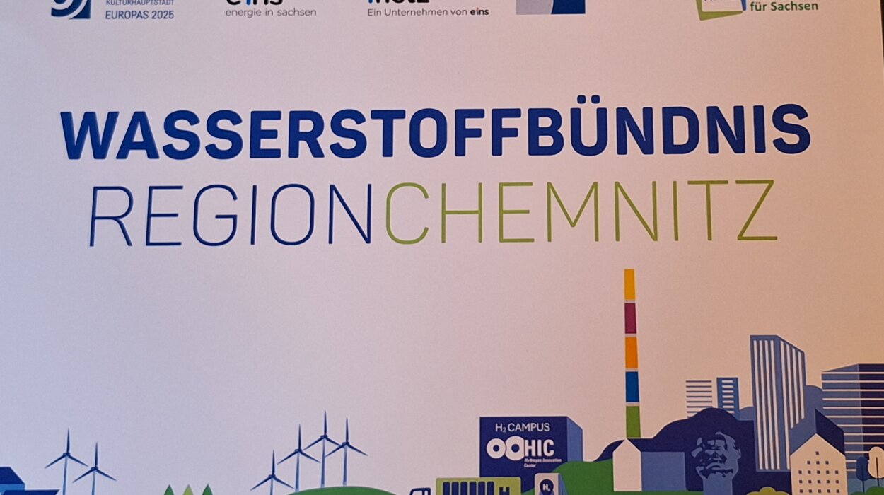Grafik zum Wasserstoffbündnis Region Chemnitz