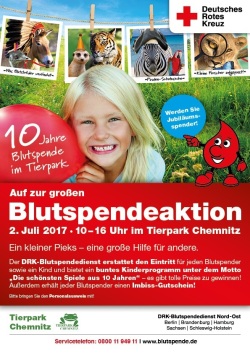 Pd0404 Tierpark-blutspende2017 Plakat