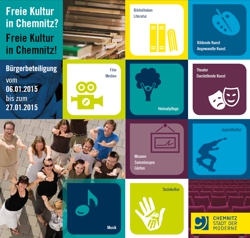 Bürgerhaushalt: Beteiligungsplattform befragt zur Freien Kultur in Chemnitz 