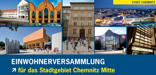 Einwohnerversammlung für das Stadtgebiet Chemnitz Mitte