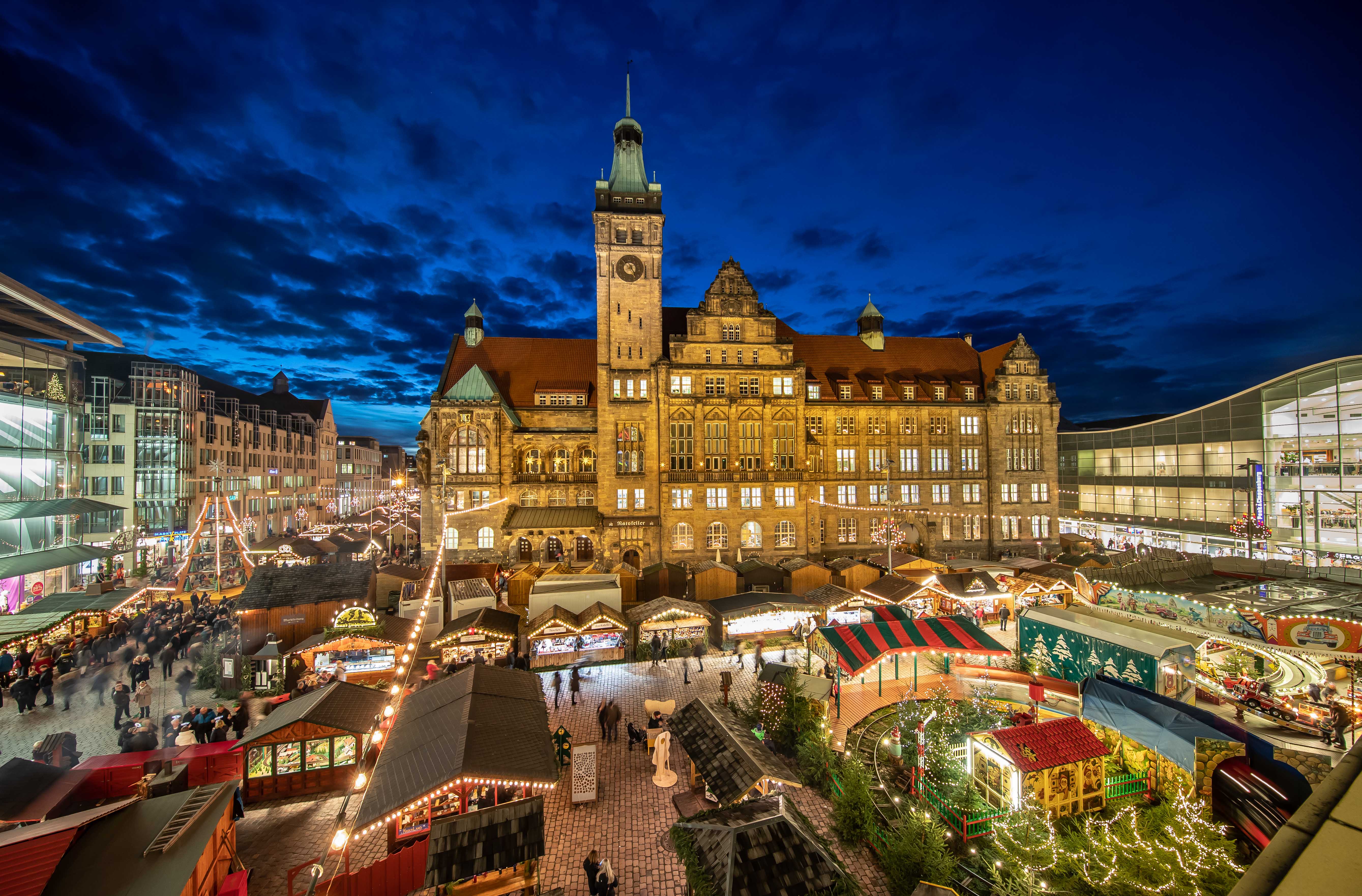 Chemnitzer Weihnachtsmarkt (Archivfoto 2019)