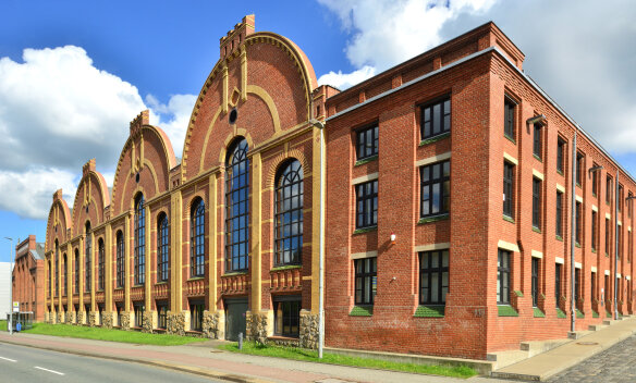 Fassade Industriemuseum Chemnitz