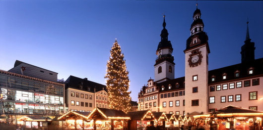 Der Chemnitzer Weihnachtsmarkt gehört zu den schönsten der Region / Foto: Ulf Dahl