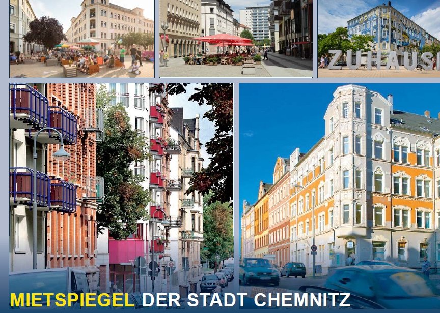 Broschüren der Stadt Chemnitz