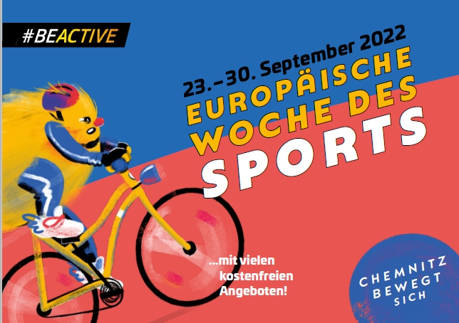 Die Europäische Woche des Sports findet vom 23. bis 30. September 2022 statt.