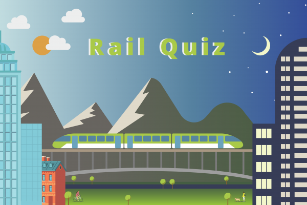 The Rail Quiz is a chance to test your knowledge about the total length of the rail network and other fascinating facts.