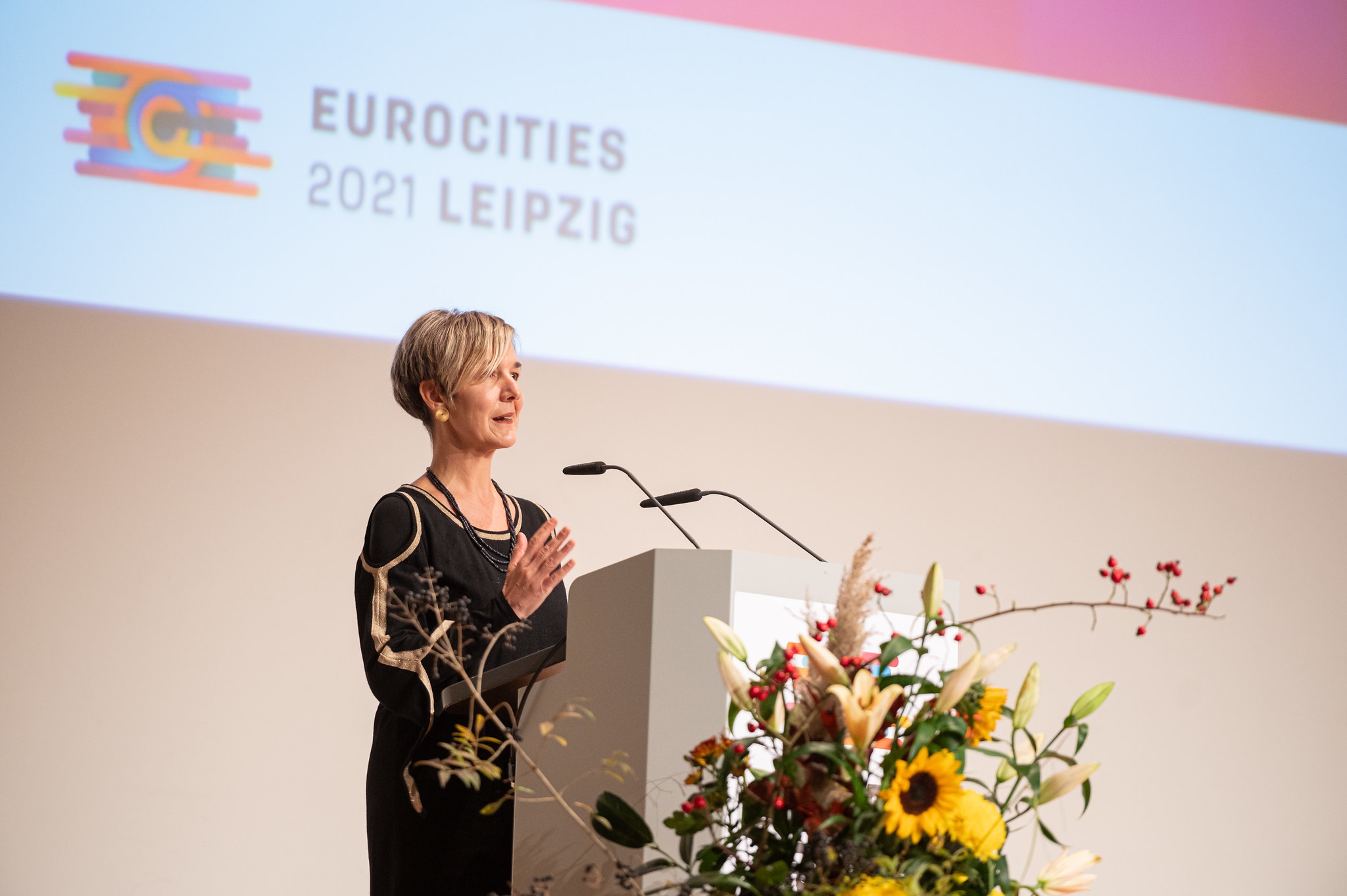 Die ehemalige Eurocities Generalsekretärin Anna Lisa Boni 