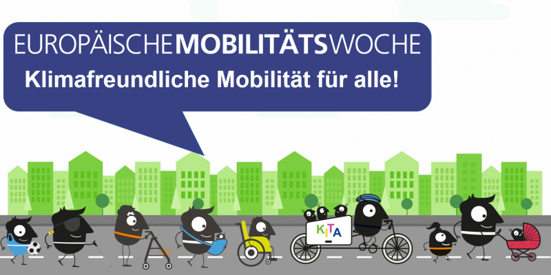 With or without a bike, fast or slow – everyone can get moving sustainably in September