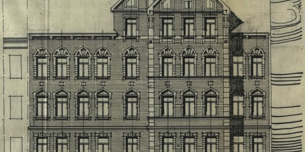 From the building files archive at 39 Turnstraße 