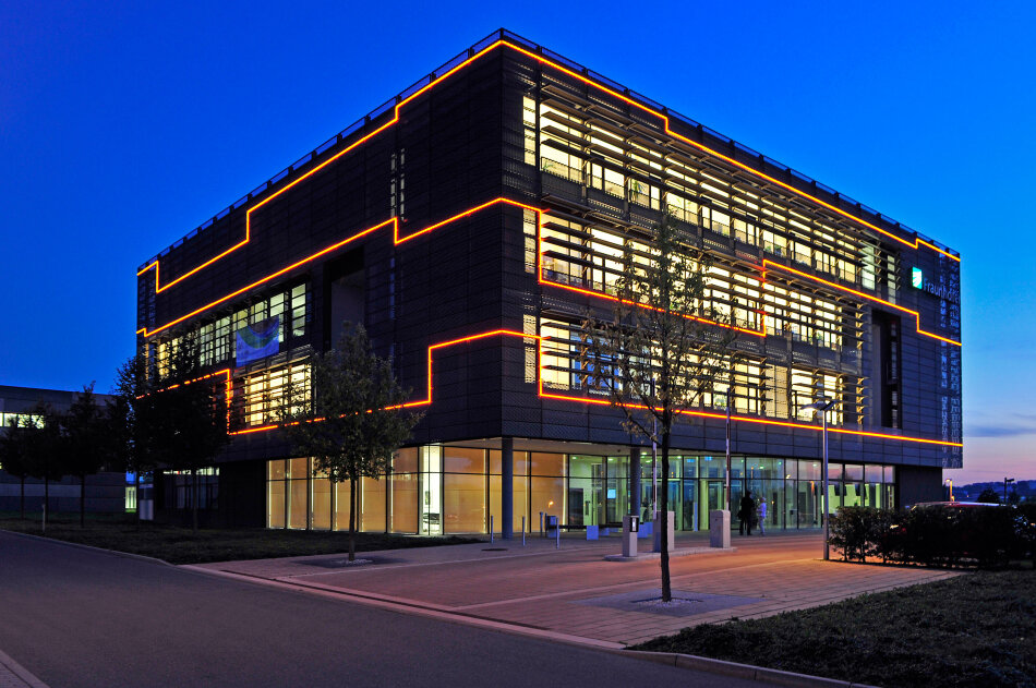 Der Smart Systems Campus in direkter Nähe zur TU Chemnitz.